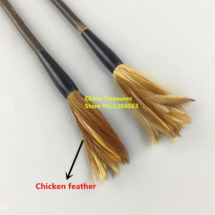 Китайская кисточка из куриного пера