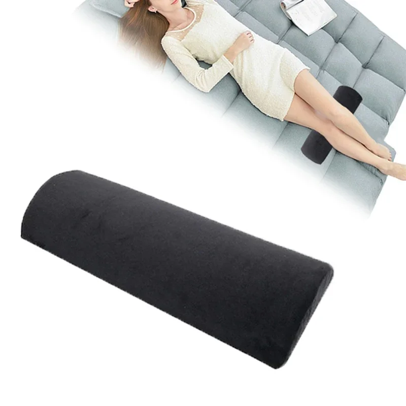 Постельное белье в виде полумесяца, подушка для поддержки лодыжек и колен, облегчение боли в спине, талии и шее, качественный наполнитель из пены с эффектом памяти