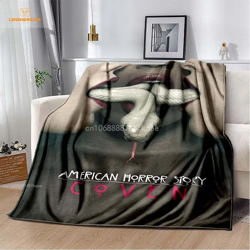 Одеяло с принтом из фильма AHS 