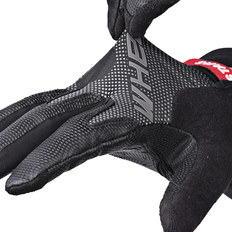 Велосипедные перчатки WHEEL UP для велоспорта с сенсорным экраном на весь палец, мужские и женские дышащие амортизирующие спортивные перчатки, скольжения