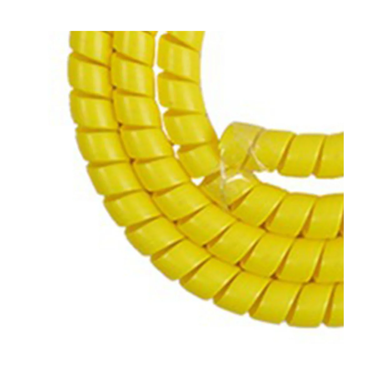 Протектор спиральной трубки для самоката, меняющий цвет, для аксессуаров Xiaomi M365 Pro, Желтая Спиральная трубка длиной 1 м, 10 шт.