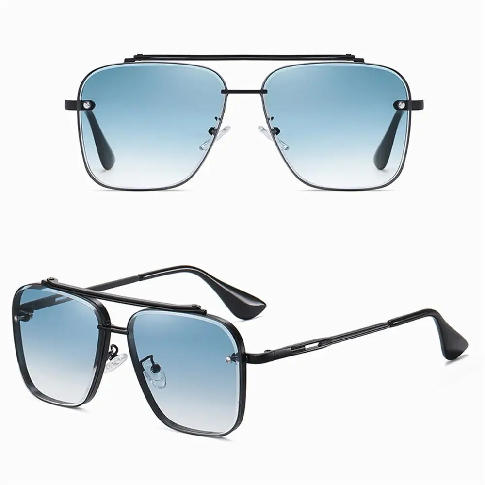 Солнцезащитные очки в металлической оправе для мужчин и женщин, крутые очки для вождения, модные Солнцезащитные очки в стиле панк, Летние очки UV400