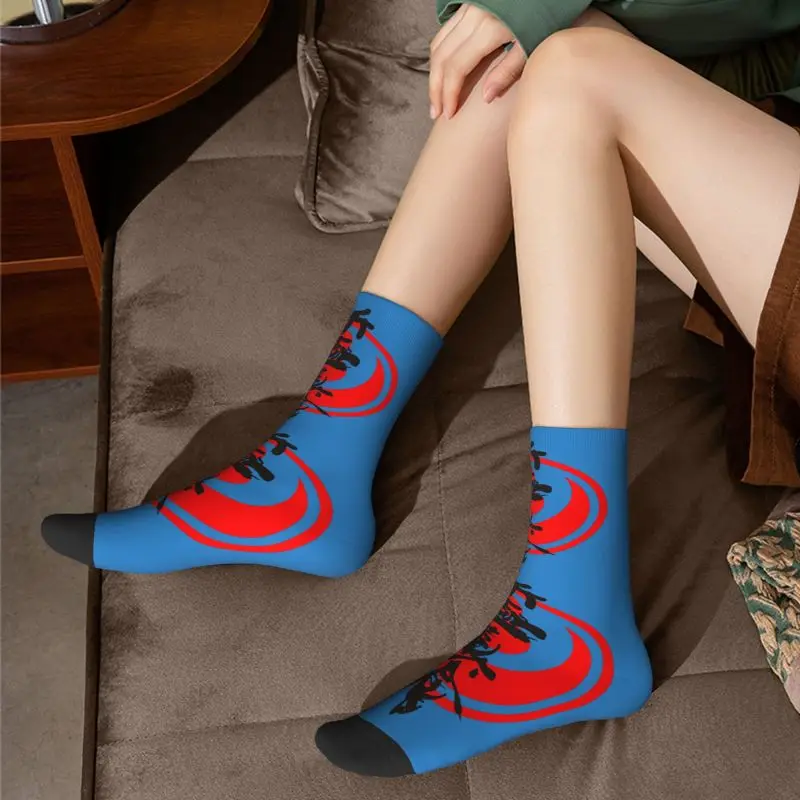 Мужские носки для каратэ Kawaii Kyokushi, унисекс, дышащие теплые носки для команды боевых искусств с 3D принтом
