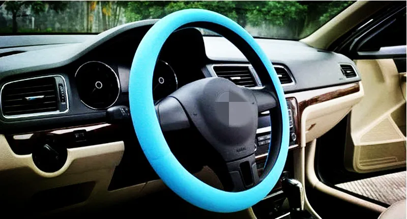 Автомобильный стайлинг Горячий силиконовый чехол на руль автомобиля Suzuki SX4 SWIFT Alto Liane Grand Vitara Jimny S-Cross