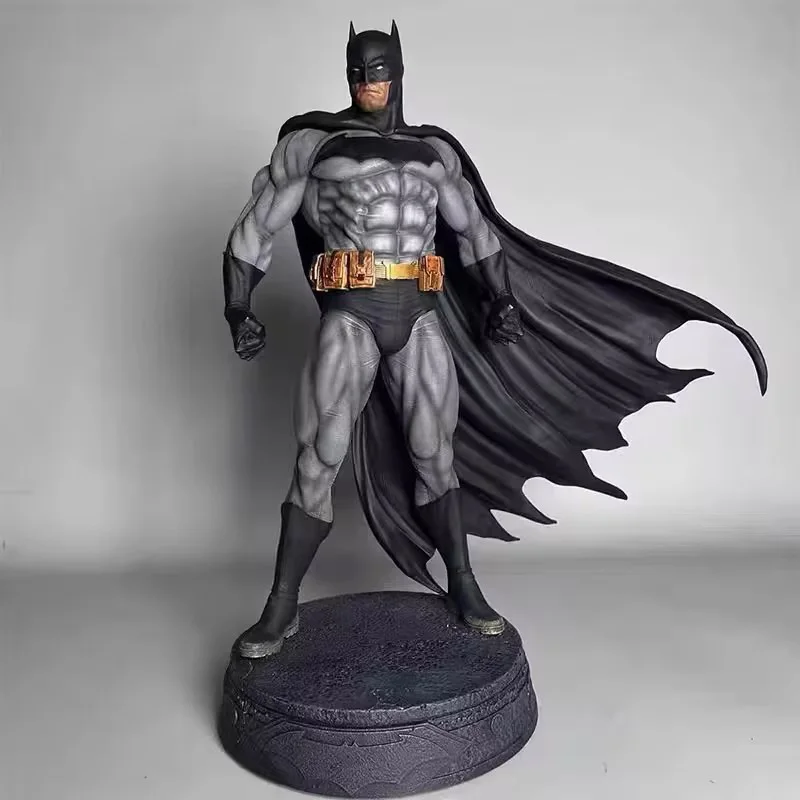 Темный Рыцарь Бэтмен DC Фигурки большого размера Gk Лига Справедливости Фигурки Бэтмена Модель Статуя Игрушки Украшения Подарки 38 см