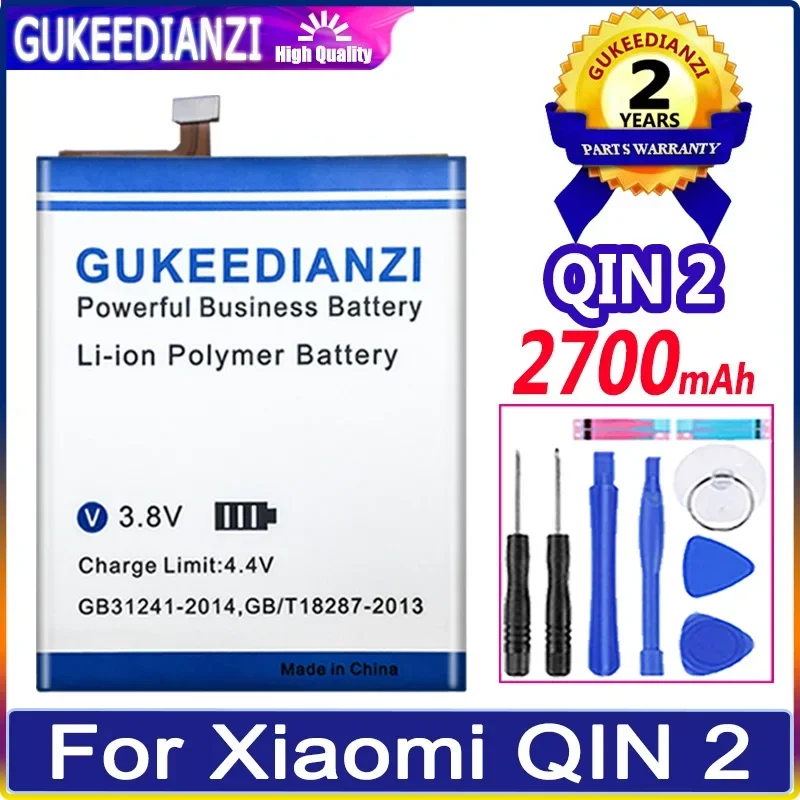 GUKEEDIANZI QINF21/QINK1/QIN2 Сменный Аккумулятор Для Xiaomi QIN F21/QIN 2/QIN K1 аккумулятор + инструменты