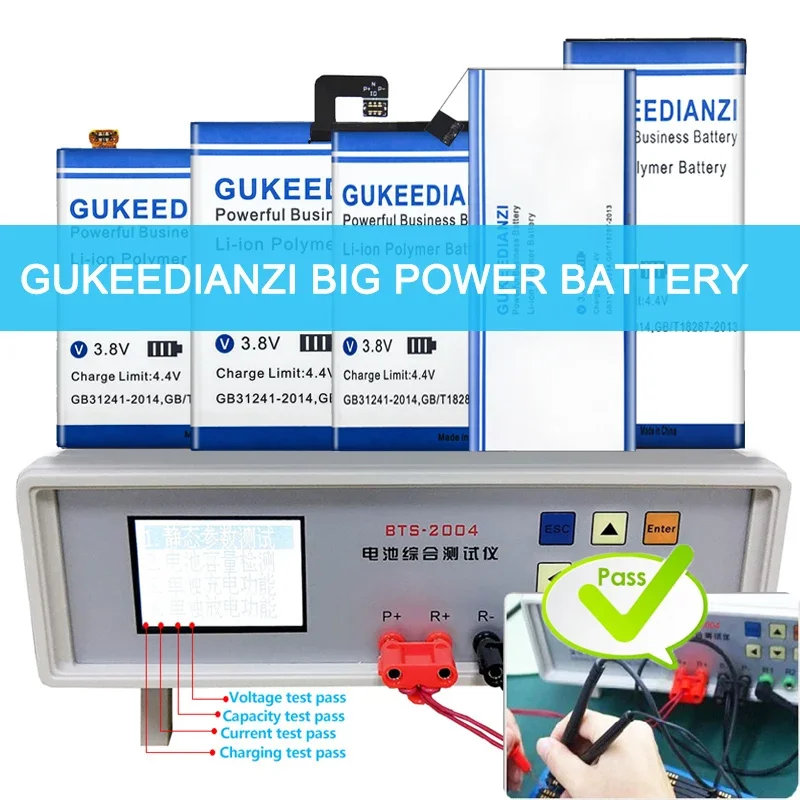 GUKEEDIANZI QINF21/QINK1/QIN2 Сменный Аккумулятор Для Xiaomi QIN F21/QIN 2/QIN K1 аккумулятор + инструменты