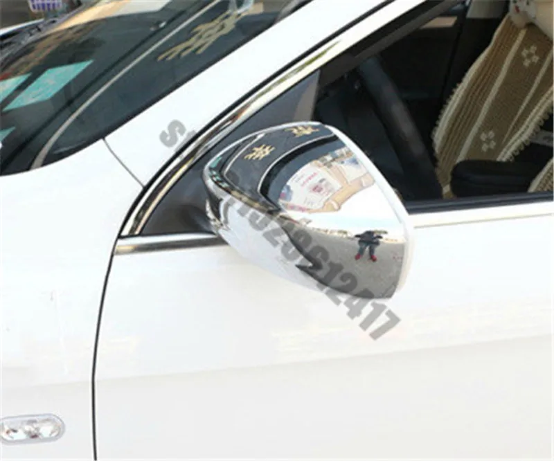 для VW/Фольксваген Джетта 2013-2016 ABS Хромированная боковая дверь автомобиля, зеркала заднего вида, накладка, аксессуары для стайлинга автомобилей