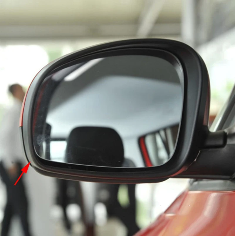 Рамка зеркала заднего вида автомобиля, боковое зеркало заднего вида, рамка для Skoda Fabia 2008 2009 2010 2011 2012 2013 2014 Слева