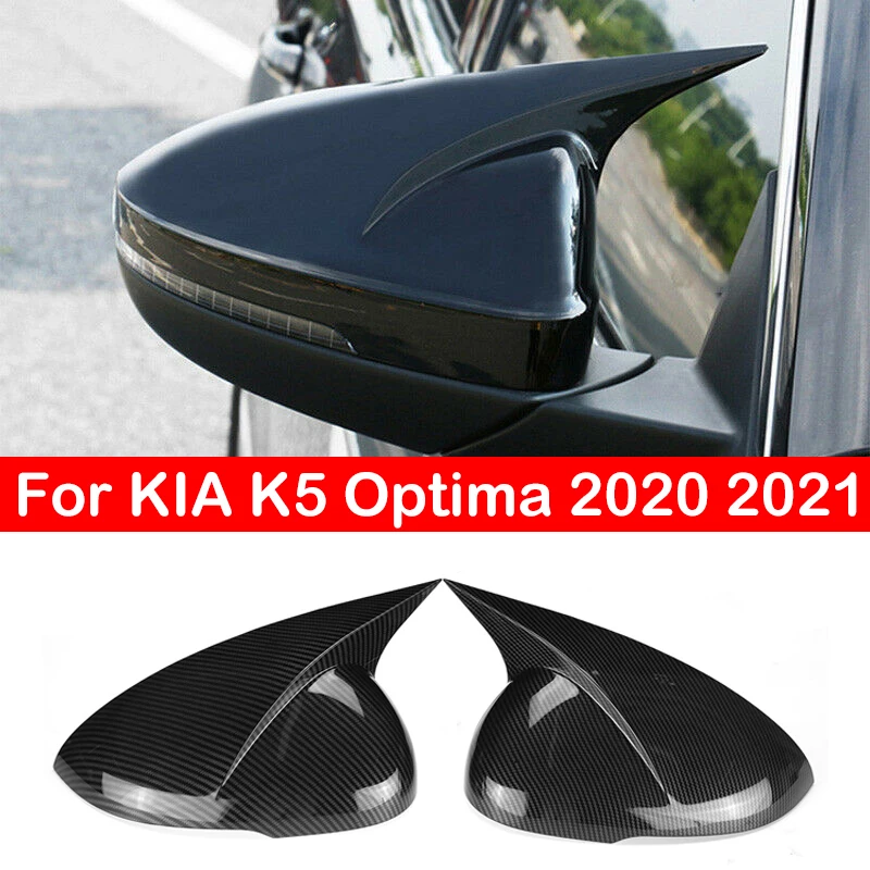 Для KIA K5 Optima 2020 2021 Кузов Боковая Дверь Зеркало Заднего Вида Крышка Заднего Вида Наклейка Отделка ABS Автозапчасти Автомобильные Аксессуары