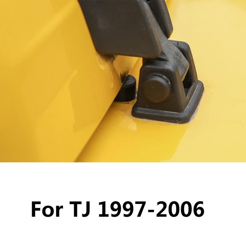 Резиновая Прокладка Капота Двигателя Автомобиля для Jeep Wrangler TJ 1997-2006 Автомобильные Аксессуары