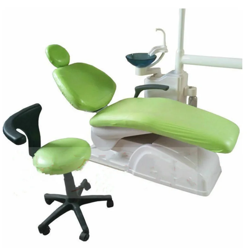 Чехол для стоматологического кресла, сиденья, Водонепроницаемая искусственная подушка для кресла, крышка для спинки и подголовника