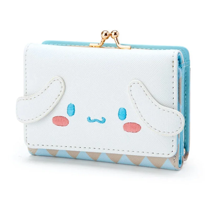 Sanrio Кошелек для монет Hello Kitty Cinnamoroll My Melody Kuromi Кошелек Cinnamoroll, сумки-брелки, держатель для карт, клатч, подарок для девочек