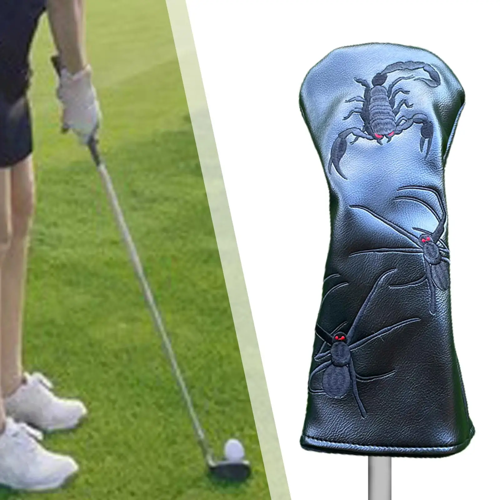 Головной убор для клюшки для гольфа, защитный рукав с защитой от царапин, подарок гольфисту на флисовой подкладке