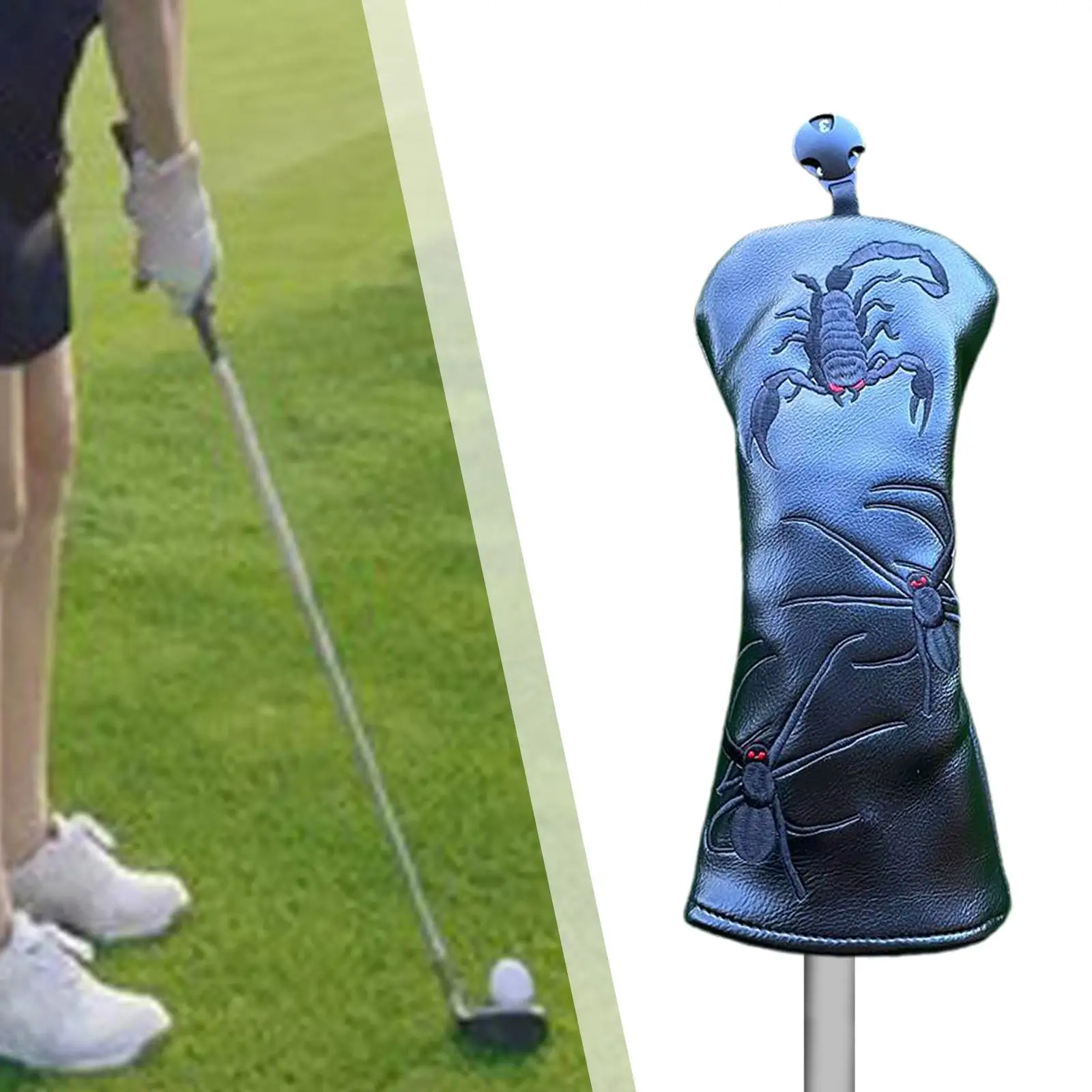Головной убор для клюшки для гольфа, защитный рукав с защитой от царапин, подарок гольфисту на флисовой подкладке